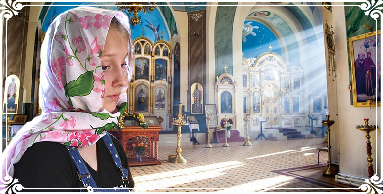 Молитва в храме