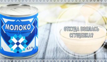 Откуда взялась сгущенка?