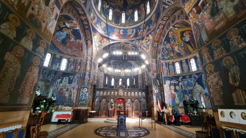 2-й день в Сербии - Сретение Господне 🙏 8 собор Архангела Гавриила -