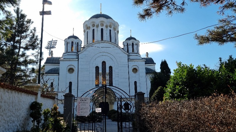 2-й день в Сербии - Сретение Господне 🙏 16 Введенский монастырь в Белграде - собор