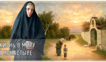 Жизнь в миру и монастыре