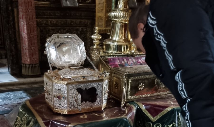 Рассказ о паломничестве на Святой Афон 🙏 8 Прикладывание к Поясу Богородицы