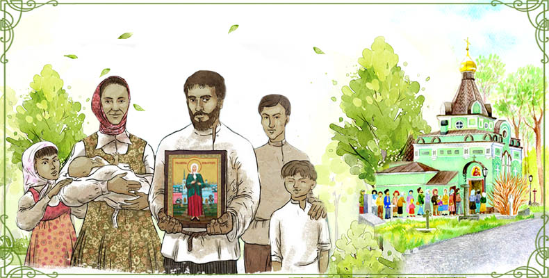 У часовни Ксении Петербургской