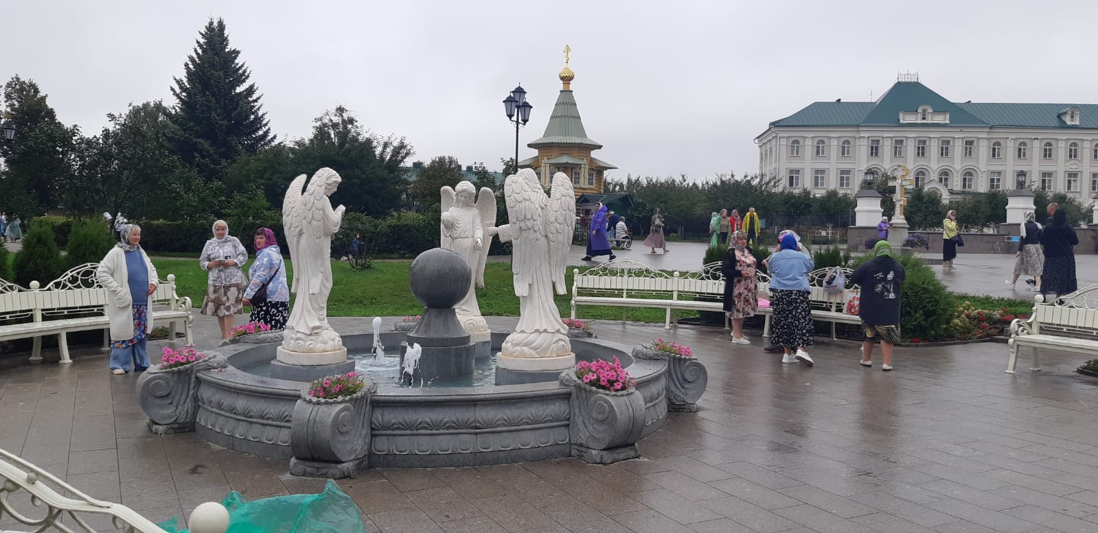 В Дивеево к батюшке Серафиму и Целителю Пантелеимону! 🙏 2 Фонтан Ангелов