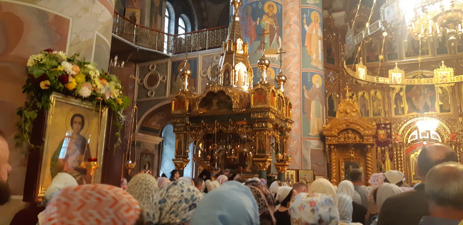 В Дивеево к батюшке Серафиму и Целителю Пантелеимону! 🙏 3 Икона св. Пантелеимона и мощи прп. Серафима