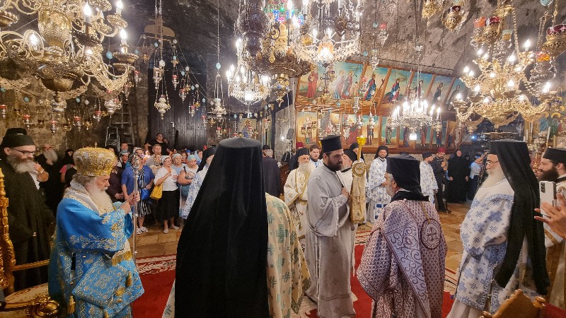 Успенский праздник в Иерусалиме🙏 4 Патриаршая Литургия в Гефсимании