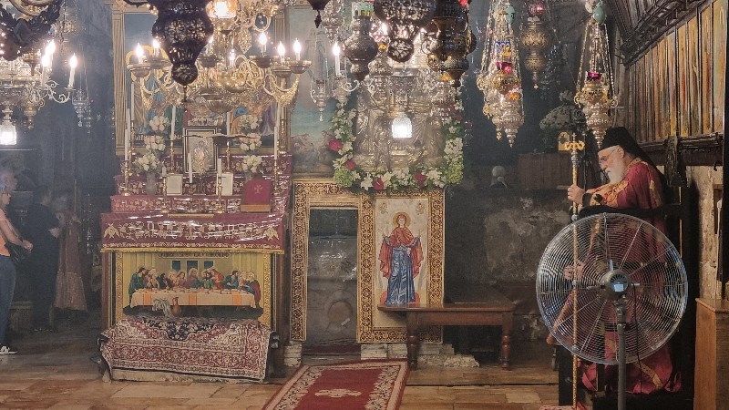 Успенский праздник в Иерусалиме🙏 5 Пещера с Гробом Пресвятой