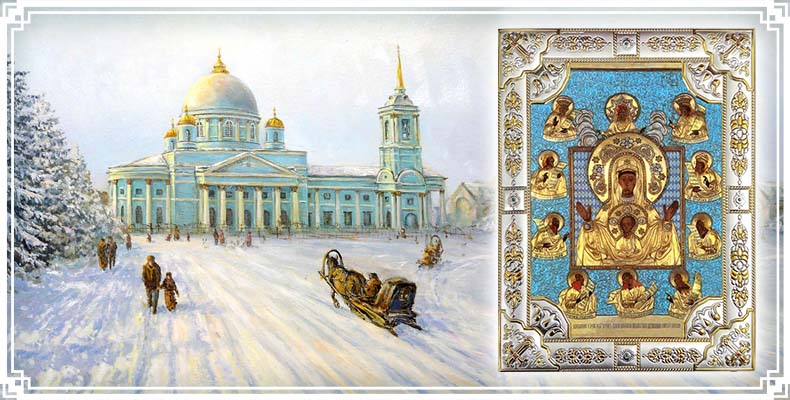 Икона Богородицы «Знамение» Курская-Коренная
