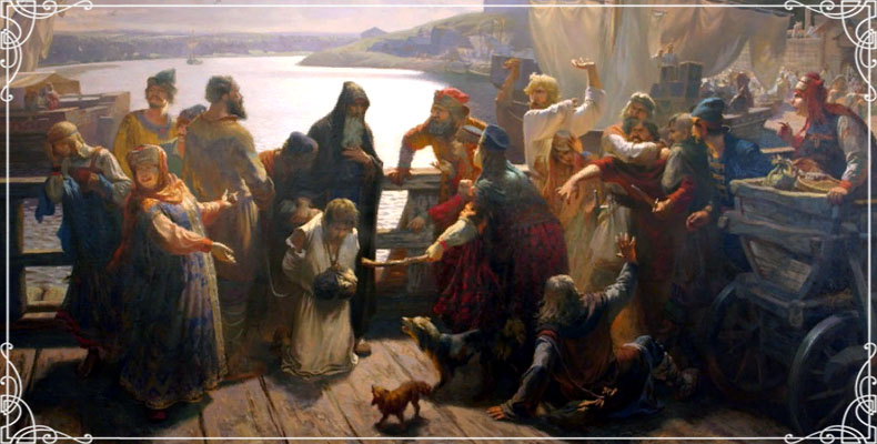 Варлаам Хутынский и грешник