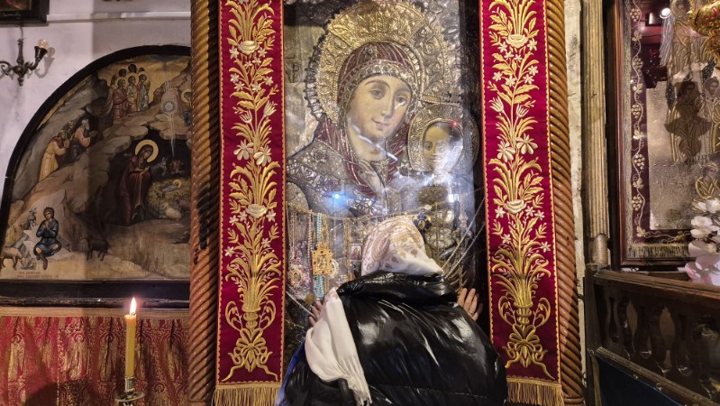 Рождество Христово в Вифлееме 2025г.🙏 5 Вифлеемская икона Пресвятой Богородицы