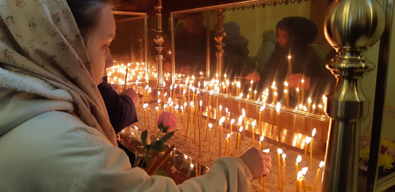 У блаженной Ксении на праздник 1 У часовни блаженной Ксении Петербургской
