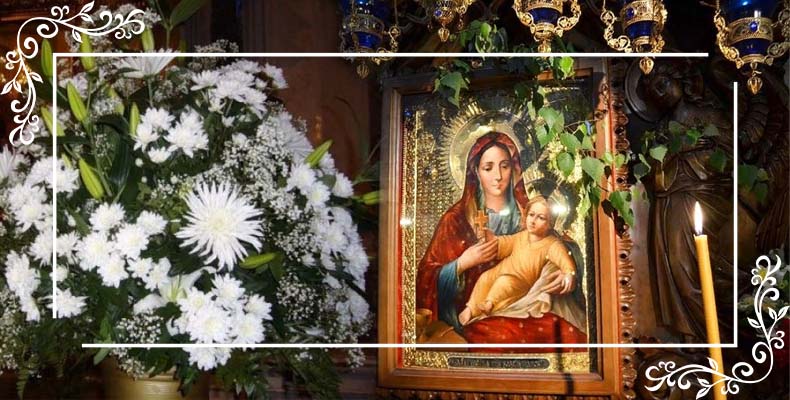 Козельщанская икона Божьей Матери 2 Козельщанская икона Богородицы