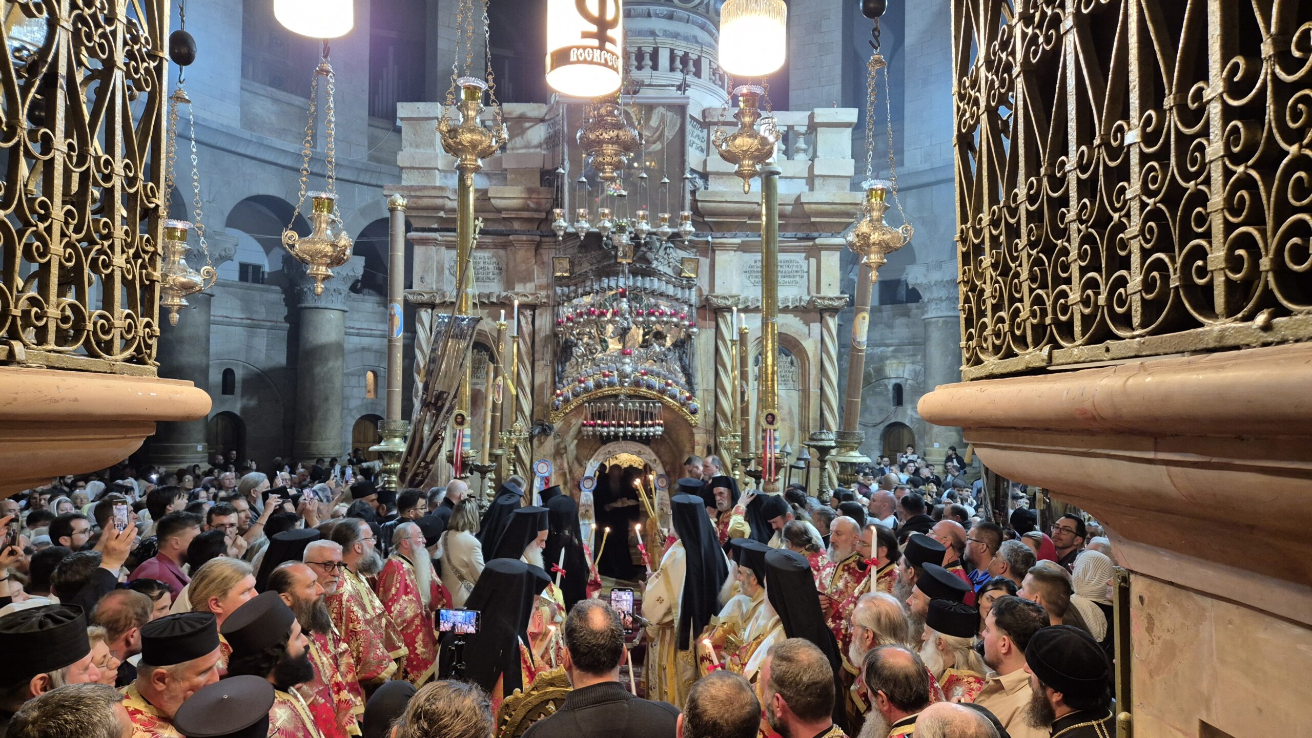 Пасха в Храме Гроба Господня 