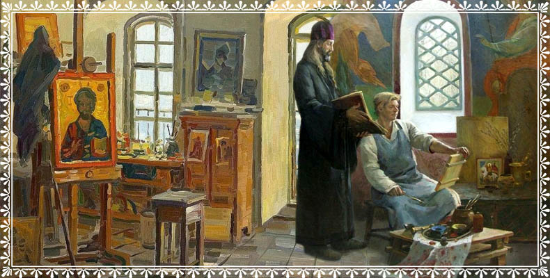 Секрет иконописи | Рассказ Софии Р. 2 Иконописная мастерская
