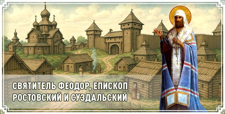 Святитель Феодор, епископ Ростовский и Суздальский 6 Святитель Феодор, епископ Ростовский и Суздальский