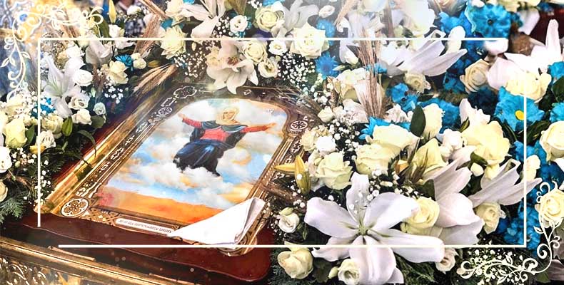 Икона Богородицы «Спорительница хлебов» 2 Икона Божией Матери «Спорительница хлебов»