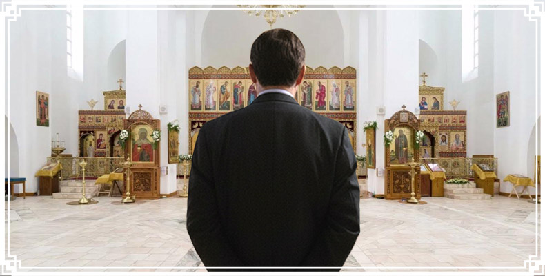Мужчина в храме