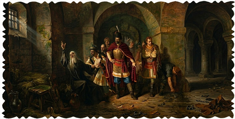 Священномученик Ермоген, патриарх Московский 2 Патриарх Гермоген в темнице отказывается подписать грамоту поляков